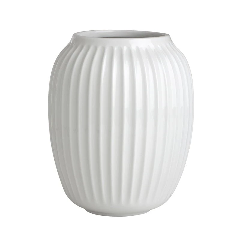 Kähler Vase Hammershøi 200 mm, Blanc 1 Kähler Vase Hammershøi 200 mm, Blanc