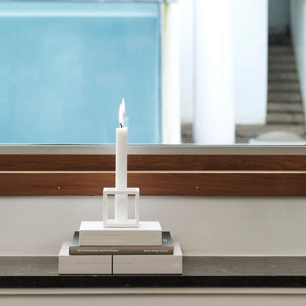 By Lassen Bougeoir Kubus 1, Blanc 5 By Lassen Bougeoir Kubus 1, Blanc – Image 5