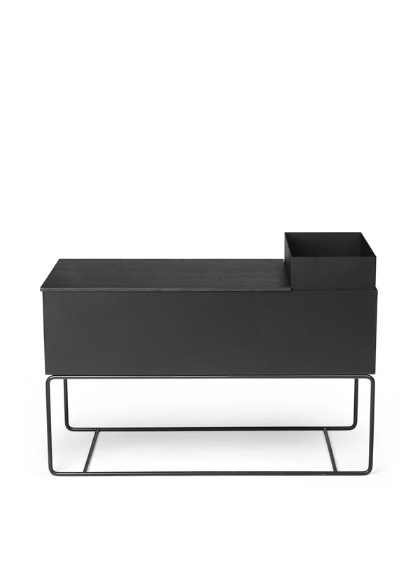 Ferm LIVING Grand Plant Box, Noir 2 Ferm LIVING Grand Plant Box, Noir – Image 2