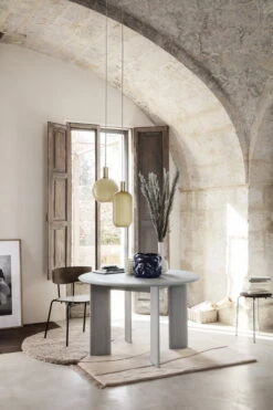 Ferm LIVING Petit Panier Ceramic, Blanc Cassé -Ménagers Décoration Boutique 113 2127