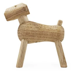 Kay Bojesen Chien Tim, Brun Clair -Ménagers Décoration Boutique 116 KayBojesen iso