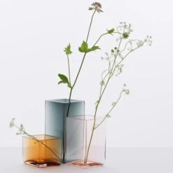 Iittala Vase Ruutu, 115 X 180 mm, Gris -Ménagers Décoration Boutique 13Ruutu iso