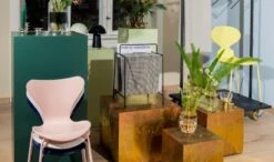 Fritz Hansen Grand Vase Ikebana, Laiton -Ménagers Décoration Boutique 14088 Happy Holidays 2019 2