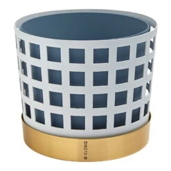 Klong Pot De Fleurs Trio, Carré Blanc