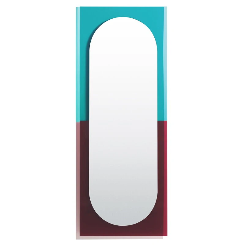 Petite Friture Miroir Wander, 67 x 176 cm, émeraude - Cerise 1 Petite Friture Miroir Wander, 67 x 176 cm, émeraude - Cerise