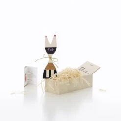 Vitra Poupée En Bois 9 -Ménagers Décoration Boutique 1597396 Wooden Doll No 9 box master