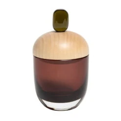 Katriina Nuutinen Boîte Lyyli, Moyen Modèle, Aubergine - olive