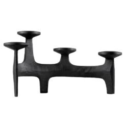 Nedre Foss Candélabre Nunatak, Noir