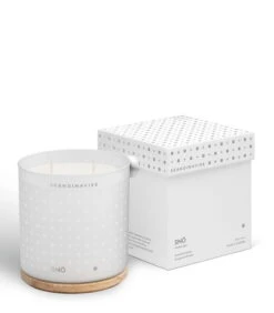 Skandinavisk Bougie Parfumée Avec Couvercle, SNÖ, 400 g -Ménagers Décoration Boutique 20114 1 SNO CANDLE 400G