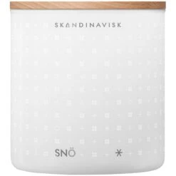 Skandinavisk Bougie Parfumée Avec Couvercle, SNÖ, 400 g