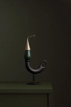 Nedre Foss Éteignoir à Bougies Sammu, Laiton -Ménagers Décoration Boutique 2022 Nedre Foss Christmas Sammu and Ildhane green candle 2