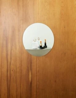 Normann Copenhagen Miroir Rond Horizon, Acier Inoxydable -Ménagers Décoration Boutique 2022 Horizon Mirror Round Stainless Steel 05