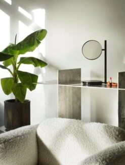 Normann Copenhagen Miroir De Table Pose, Noir -Ménagers Décoration Boutique 2022 Pose Mirror Black