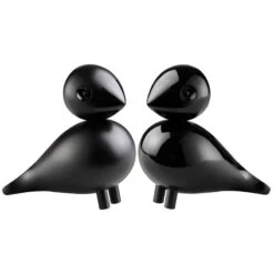 Kay Bojesen 2 tourtereaux, Noir