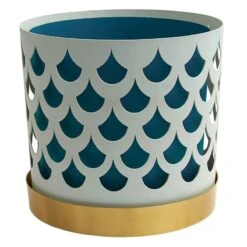 Klong Pot De Fleurs Trio, Goutte Blanche