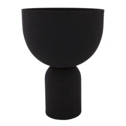 AYTM Pot De Fleurs Torus, Modèle S, Noir