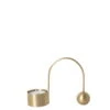Ferm LIVING Bougeoir Pour Bougie Chauffe-plat Balance, Laiton