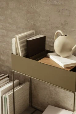 Ferm LIVING Plant Box, Olive -Ménagers Décoration Boutique 24 0481