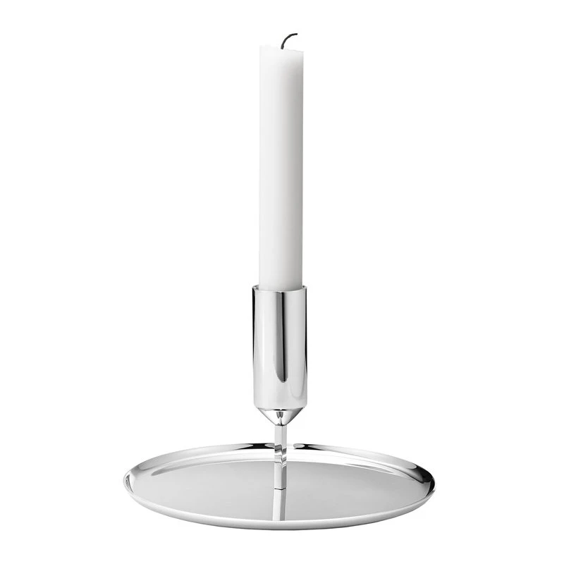Georg Jensen Bougeoir Tunes, Modèle Bas 1 Georg Jensen Bougeoir Tunes, Modèle Bas