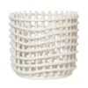 Ferm LIVING Grand Panier Ceramic, Blanc Cassé