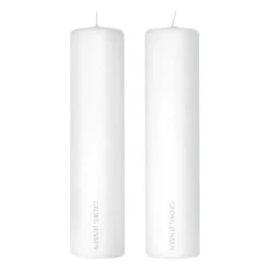 Georg Jensen Lot De 2 bougies, 6 cm