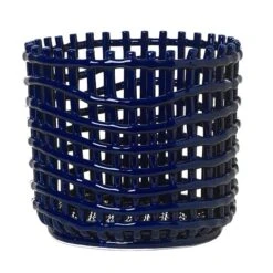 Ferm LIVING Grand Panier Ceramic, Bleu
