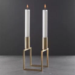 By Lassen Bougeoir Line, Laiton 9 By Lassen Bougeoir Line, Laiton -Ménagers Décoration Boutique 323 ByLassen iso