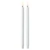 STOFF Copenhagen Bougies LED STOFF, 2 pièces, Blanc