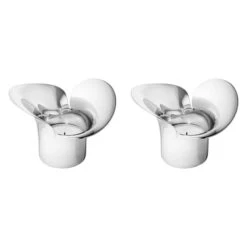 Georg Jensen Photophore Bloom Botanica, 2 pièces