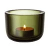 Iittala Bougie Votive Valkea 60 mm, Vert Mousse