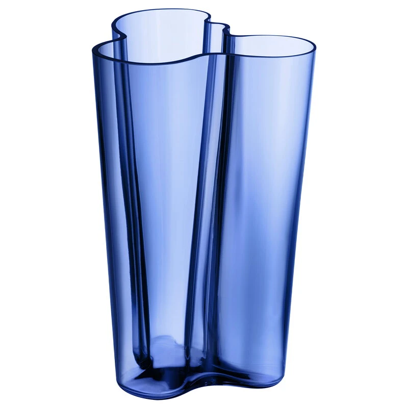 Iittala Vase Aalto 251 mm, Bleu Outremer 1 Iittala Vase Aalto 251 mm, Bleu Outremer