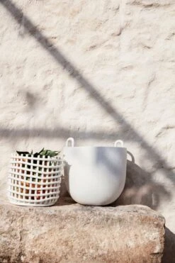 Ferm LIVING Grand Pot Speckle, Blanc Cassé -Ménagers Décoration Boutique 48 1490 1