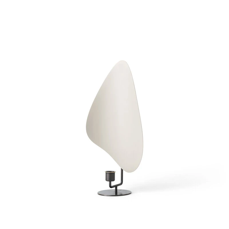 MENU Porte-bougie Flambeau, 34 cm, Laiton Bronze - Gris 3 MENU Porte-bougie Flambeau, 34 cm, Laiton Bronze - Gris – Image 3