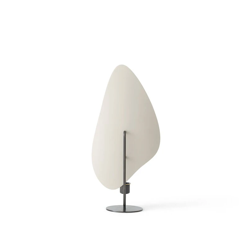 MENU Porte-bougie Flambeau, 34 cm, Laiton Bronze - Gris 4 MENU Porte-bougie Flambeau, 34 cm, Laiton Bronze - Gris – Image 4