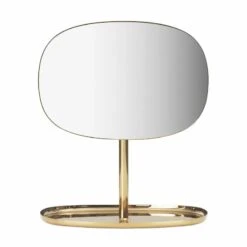 Normann Copenhagen Miroir Flip, Laiton