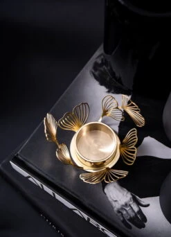 Skultuna Bougeoir BK.FLWR, Laiton -Ménagers Décoration Boutique 4Skultuna SL799 BKFLWR EE