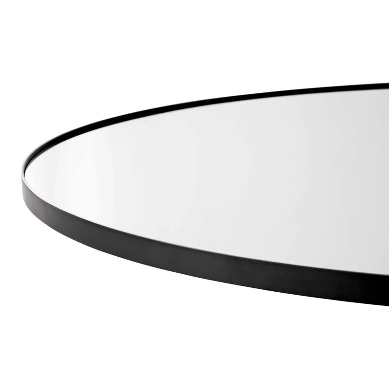 AYTM Miroir Circum, 90 cm, Transparent - Noir 2 AYTM Miroir Circum, 90 cm, Transparent - Noir – Image 2