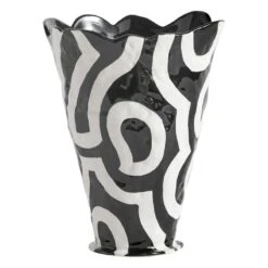 HAY Vase Shadow Jessica Hans , Noir - blanc