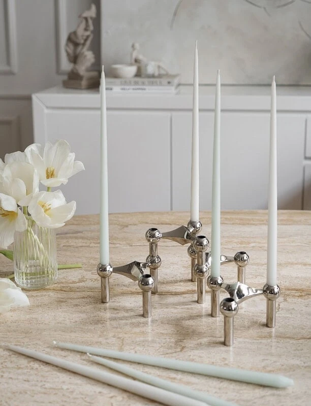 STOFF Copenhagen Bougies STOFF Nagel By Ester&Erik, Lot De 6, Dusty Mint 3 STOFF Copenhagen Bougies STOFF Nagel By Ester&Erik, Lot De 6, Dusty Mint – Image 3