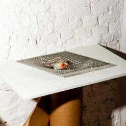 Fundamental Berlin Plateau Gravity, 36 X 36 cm, Acier Inoxydable -Ménagers Décoration Boutique 5Y0A2610