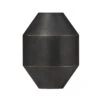 Fredericia Vase Hydro, 15 cm, Laiton Noir