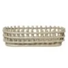 Ferm LIVING Corbeille Ceramic Ovale, Cashmere