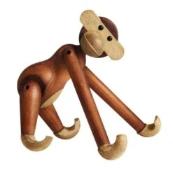 Kay Bojesen Wooden Monkey, Petit Modèle, Teck 11 Kay Bojesen Wooden Monkey, Petit Modèle, Teck -Ménagers Décoration Boutique 6Rosendahl iso