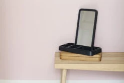 Spring Copenhagen Mirror Box, Noir -Ménagers Décoration Boutique 7010 FSC MIRROR BOX SORT GROUNDED CRAFTWORK 4