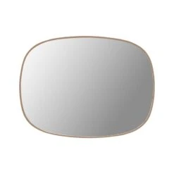 Muuto Petit Miroir Framed, Rose - Transparent