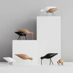 Normann Copenhagen Shorebird, Grand Modèle, Blanc -Ménagers Décoration Boutique 8ShorebirdNC iso HV