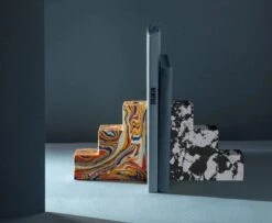 Tom Dixon Serre-livres En Escalier Swirl, Lot De 2, Multicolore -Ménagers Décoration Boutique 8d4492ba a957 41d8 af17 6fd089eba9ff copy