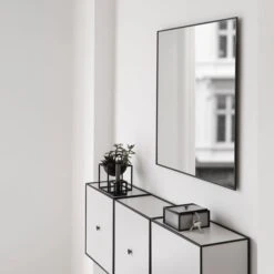 By Lassen Miroir View, Modèle Moyen, Noir -Ménagers Décoration Boutique 93ByLassen iso 1