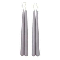 Applicata Bougie Blossom, Lot De 4, Cool Grey