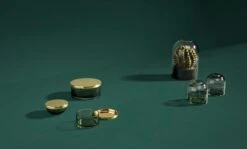 AYTM Photophore En Forme De Lanterne Tota, Rose - noir -Ménagers Décoration Boutique AYTM 201610 03 01 V03